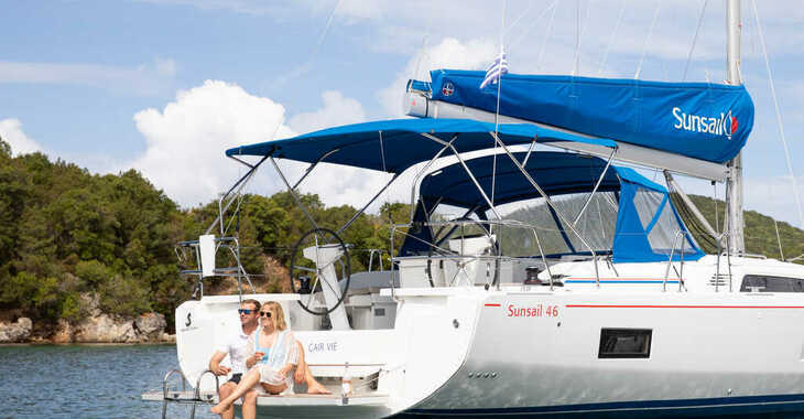 Rent a sailboat in Nidri Marine - Sunsail 46.4 (Premium Plus)