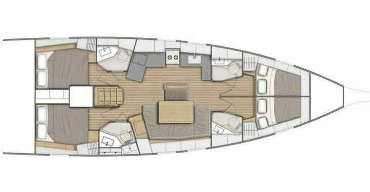 Louer voilier à Nidri Marine - Sunsail 46.4 (Premium Plus)