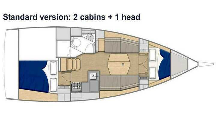 Louer voilier à Nidri Marine - Oceanis 34.1 (Premium Plus)