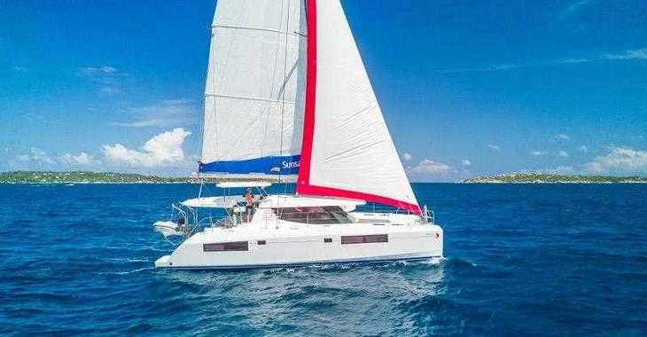 Rent a catamaran in Tradewinds - Sunsail 454L (Premium Plus)