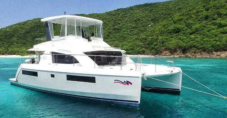 Rent a power catamaran in Marsh Harbour - Moorings 433 PC (Club)