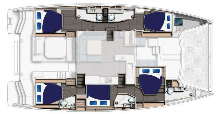 Rent a catamaran in Rodney Bay Marina - Moorings 5000-5/4 (Exclusive)