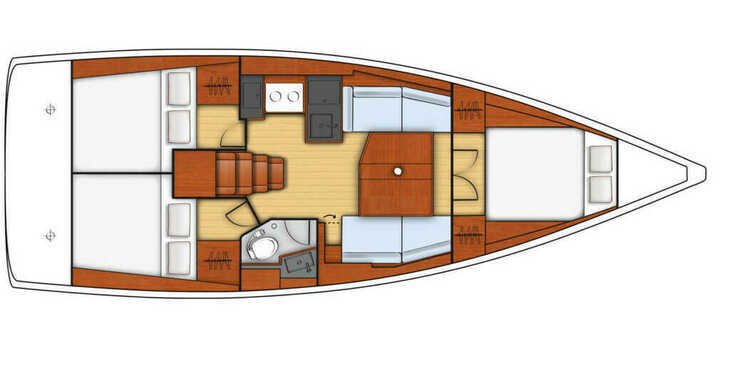 Louer voilier à Club Nautic Cambrils - Oceanis 38.1
