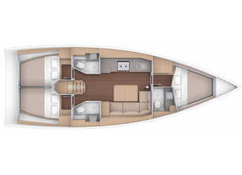 Alquilar velero en Nidri Marine - Dufour 390 (3 WC)