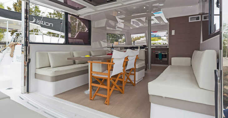 Rent a catamaran in Nidri Marine - Bali Catspace A/C & GEN & WM