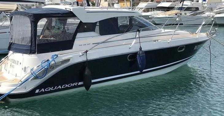 Rent a motorboat in Marina Frapa Dubrovnik - Aquador 28 HT