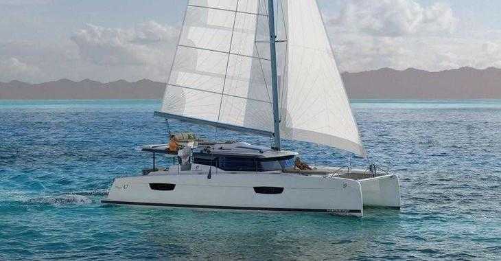 Rent a catamaran in Palm Cay Marina - Fountaine Pajot Saona 47 Quintet - 5 + 1 cab.