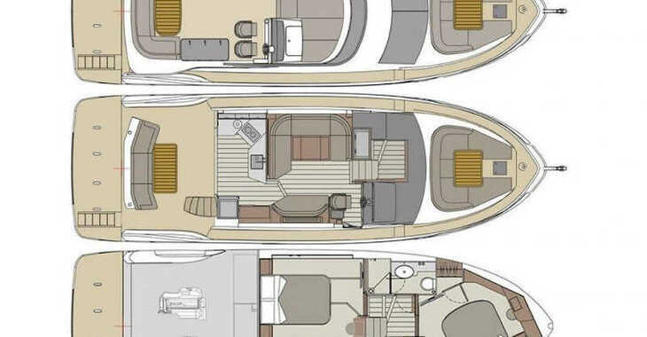 Rent a motorboat in Marina Baotić - Absolute 47 Fly