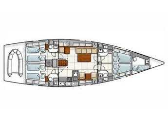 Chartern Sie segelboot in Finikas - Hanse 540e