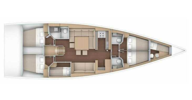 Louer voilier à Marina di Portisco - Dufour 56 Exclusive
