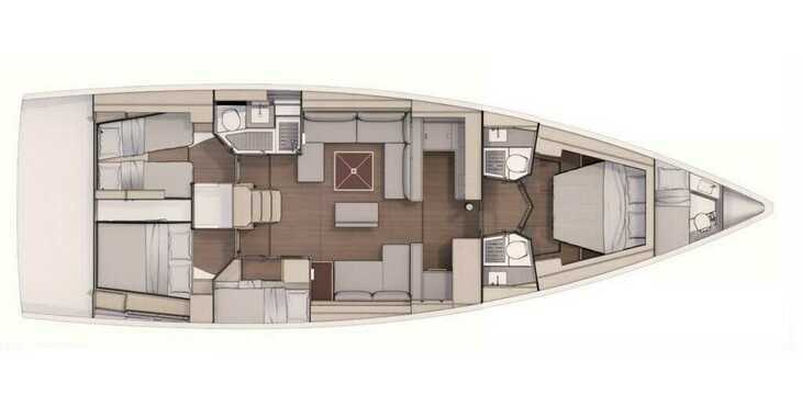 Louer voilier à Marina di Portisco - Dufour 530 Owner's version
