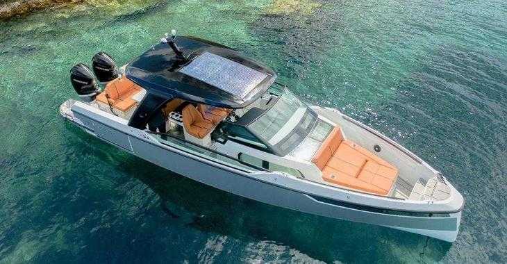 Rent a motorboat in Lavrion Marina - Saxdor 320 GTO