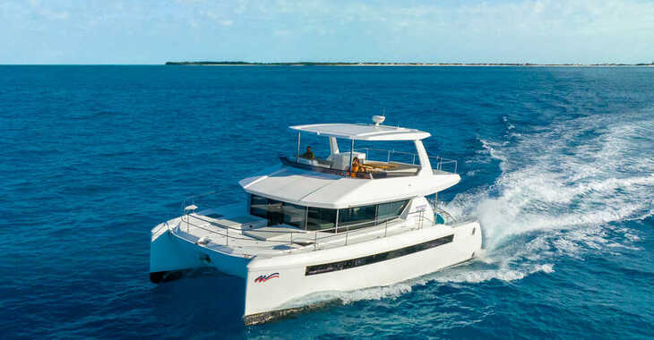 Rent a power catamaran in Wickhams Cay II Marina - Moorings 464PC (Exclusive)