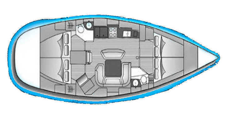 Louer voilier à Kavala - Marina Perigialiou - Sun Odyssey 45.2