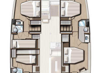 Rent a catamaran in Nanny Cay - Bali 4.8 - 5 cab.