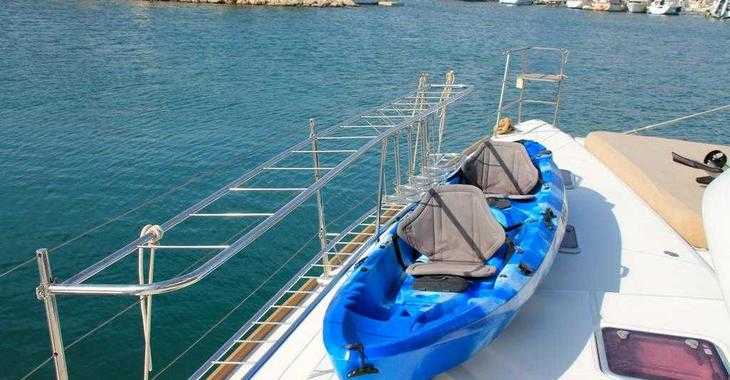 Chartern Sie katamaran in Port d'Aiguadolç - Lagoon 620 