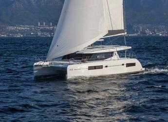 Rent a catamaran in Nelson Dockyard - Moorings 4500L/10 (Exclusive Plus)
