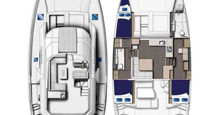 Rent a power catamaran  in Agana Marina - Moorings 433 PC (Exclusive)