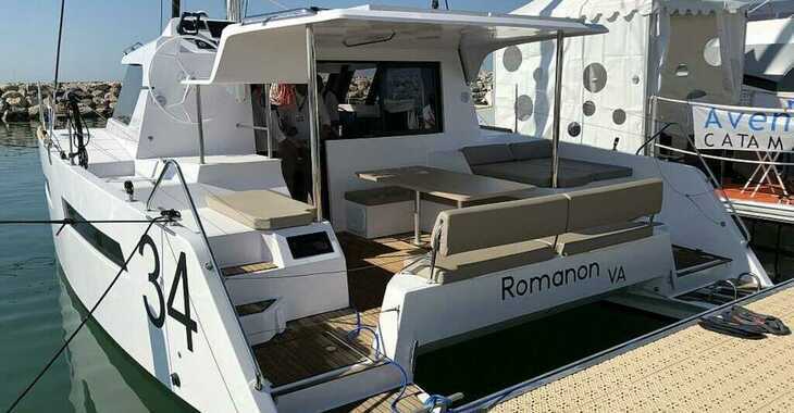 Rent a catamaran in Club Naútico de Sant Antoni de Pormany - Aventura 34