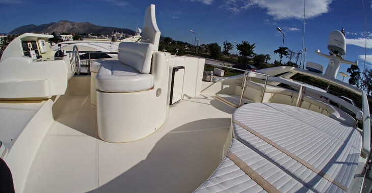 Rent a yacht in Glifadha Marina A - Ferretti 57 Fly Anniversary