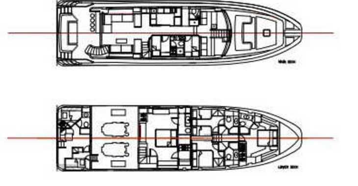 Rent a yacht in Marina Gouvia - Azimut 85F