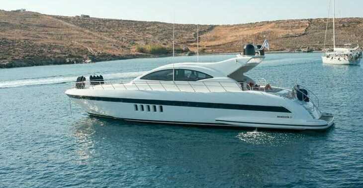 Rent a yacht in Mykonos Marina - Mangusta 72