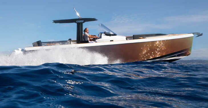 Chartern Sie motorboot in Mykonos Marina - Fjord 38 Express