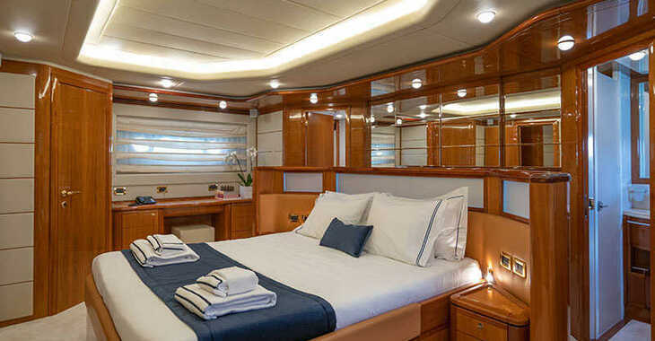 Chartern Sie yacht in Agios Kosmas Marina - Ferretti 880