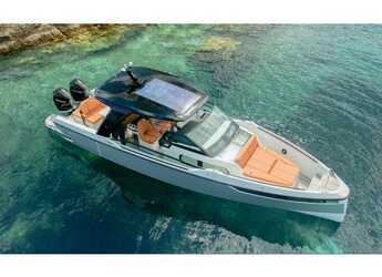 Rent a motorboat in Glifadha Marina A - Saxdor 320 GTO