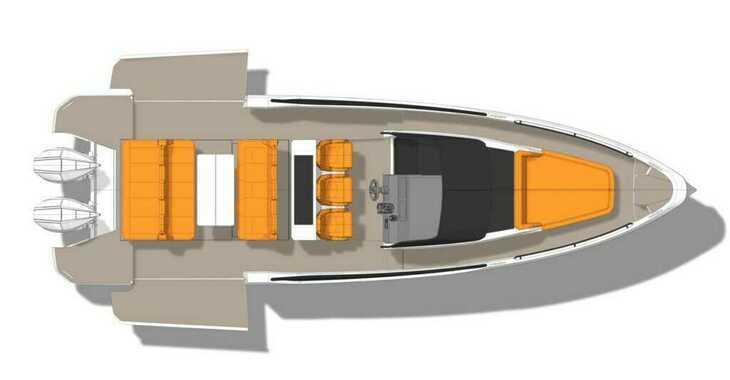 Chartern Sie motorboot in Paros Marina - Saxdor 320 GTO