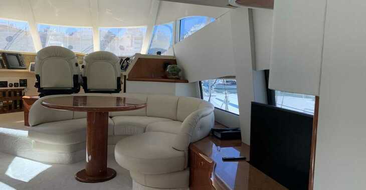 Rent a yacht in Marina Zeas - Fairline Squadron 52