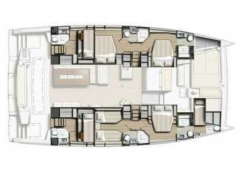 Rent a catamaran in Fort Burt Marina - Bali 5.4.