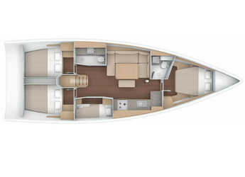 Rent a sailboat in Alimos Marina - Dufour 430