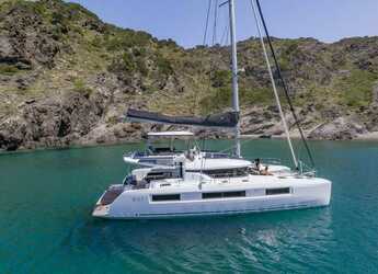Rent a catamaran in Marina Zeas - Lagoon 51 (LUXURY Equipped, Water Toys, SUP's,)