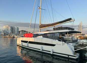 Chartern Sie katamaran in Club Naútico de Sant Antoni de Pormany - Fountaine Pajot Aura 51