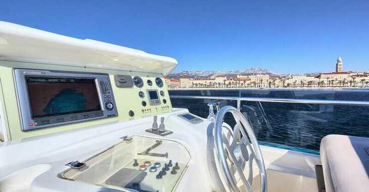 Rent a yacht in Marina Kastela - Ferretti 620