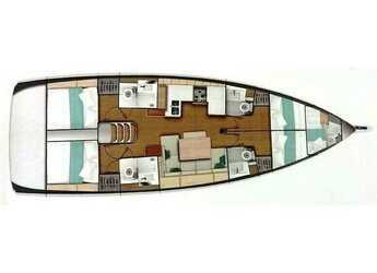 Chartern Sie segelboot in Piso Livadi - Sun Odyssey 490 4 cabins