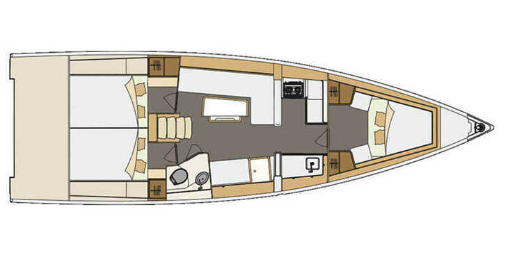Louer voilier à Marina Mandalina - Elan GT5