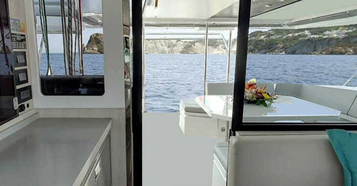 Rent a catamaran in Nelson Dockyard - Sunsail 454L (Premium)