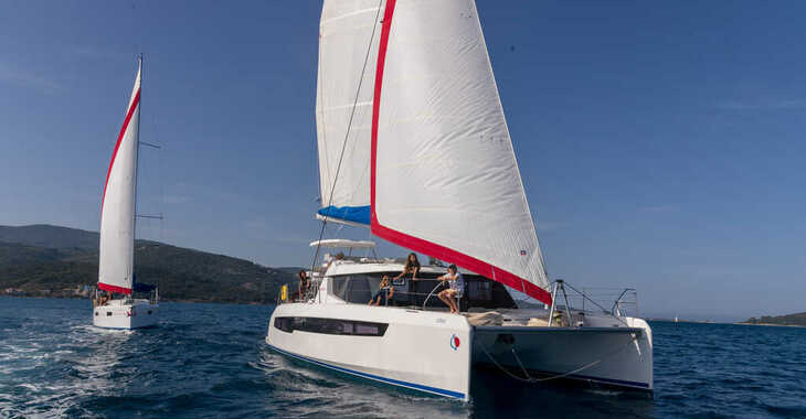 Louer catamaran à Nelson Dockyard - Sunsail 454L (Premium)