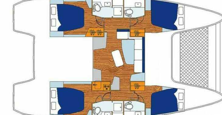 Louer catamaran à Nelson Dockyard - Sunsail Lagoon 424 (Classic)