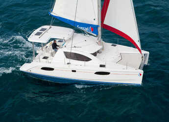 Rent a catamaran in Rodney Bay Marina - Sunsail 404 (Classic)