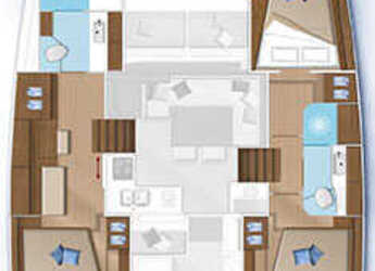 Rent a catamaran in Alimos Marina - Lagoon 40 - 3 + 2 cab