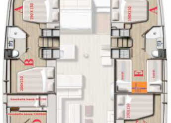 Alquilar catamarán en Porto Olbia - Bali 5.4 - 5 cab.