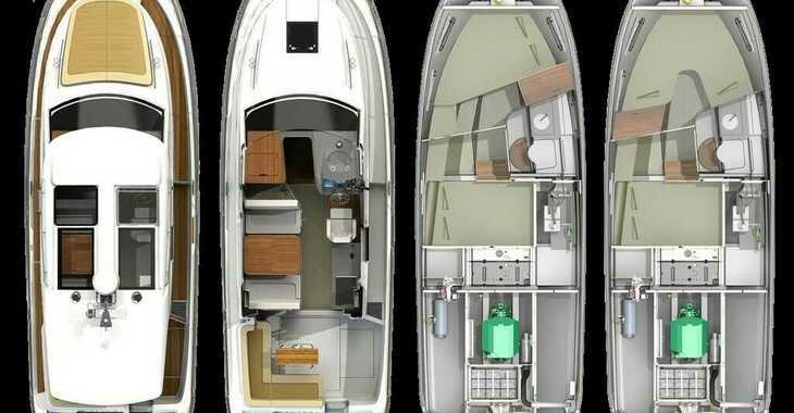 Chartern Sie motorboot in Marina Kastela - Nimbus 305 Coupe