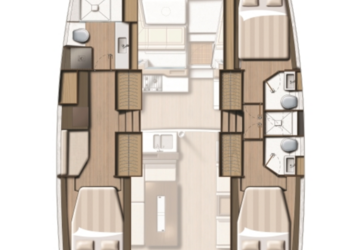 Noleggiare catamaran in Nanny Cay - Bali 4.2 OW