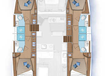 Alquilar catamarán en Nanny Cay - Lagoon 46 - 4 + 2 cab.
