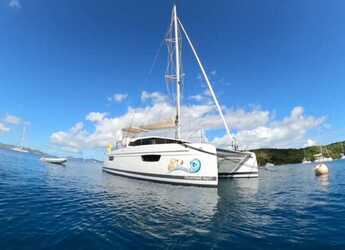 Chartern Sie katamaran in Nanny Cay - Fountaine Pajot Astrea 42