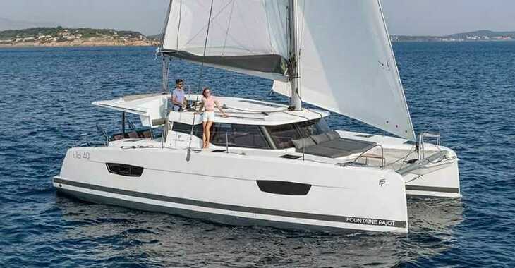 Rent a catamaran in Frenchtown Marina - Fountaine Pajot Isla 40 - 4 cab.