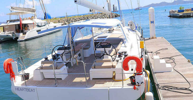 Chartern Sie segelboot in Nanny Cay - Oceanis 54 - 3 + 1 cab.